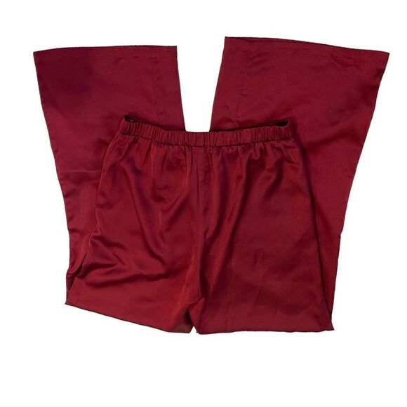 Satin Wide Leg Pants  - Picture 3 of 4